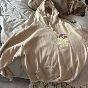 I love you no matter what hoodie so warm